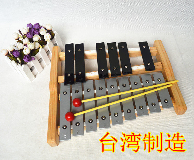 15音铝板琴钢片琴敲琴打琴奥尔夫打击乐器