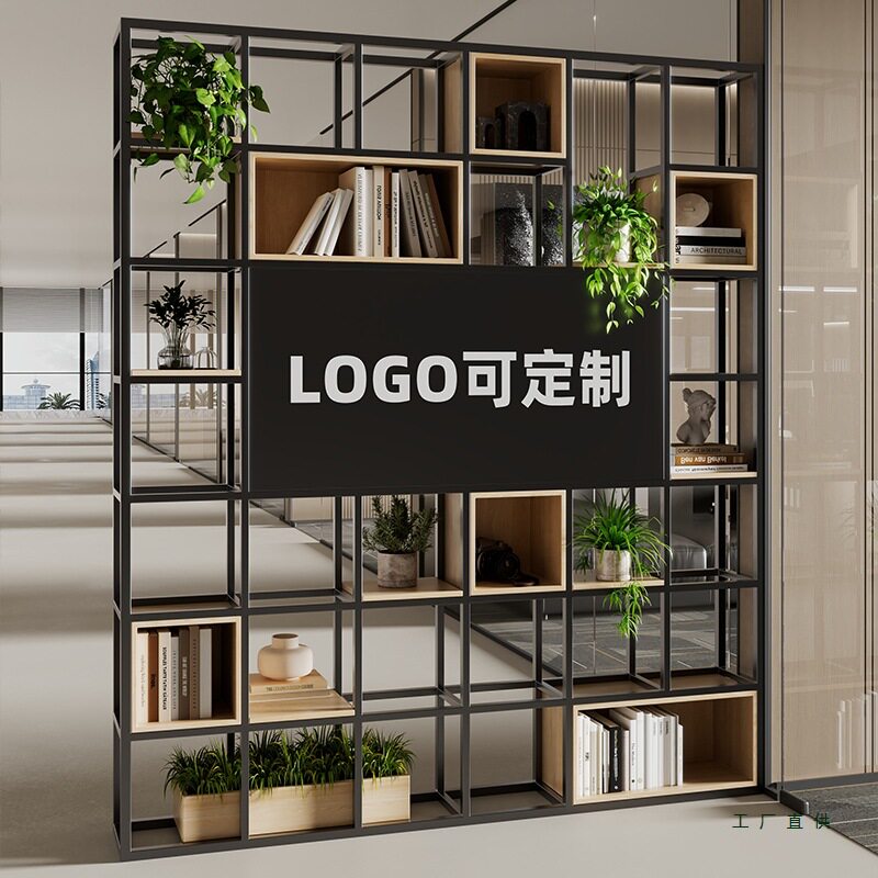 铁艺屏风隔断形象墙背景架