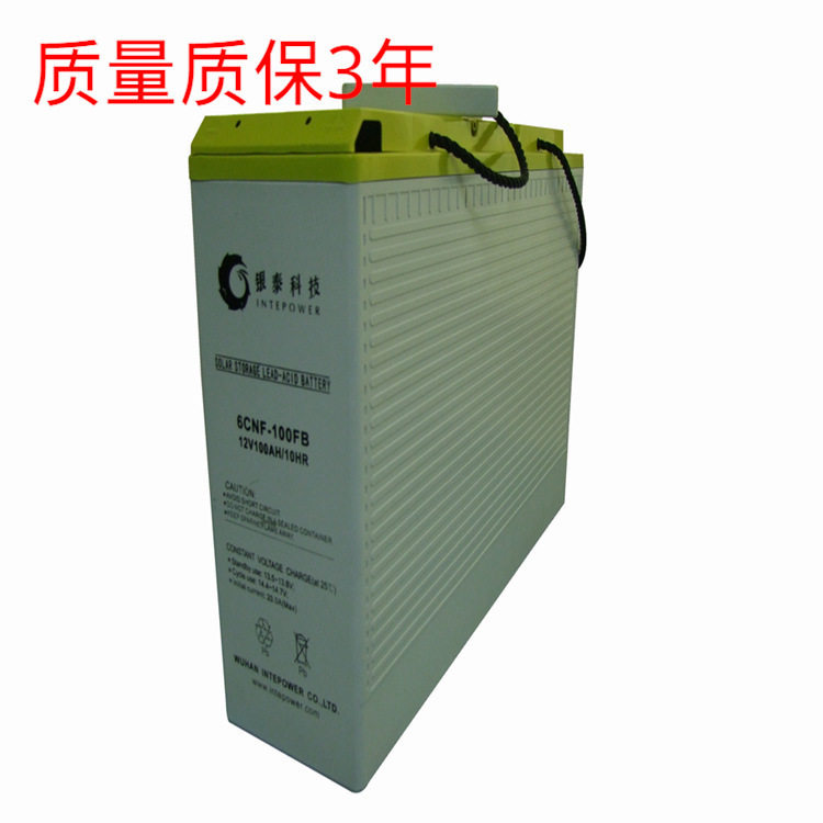 银泰蓄电池12V100Ah电池
