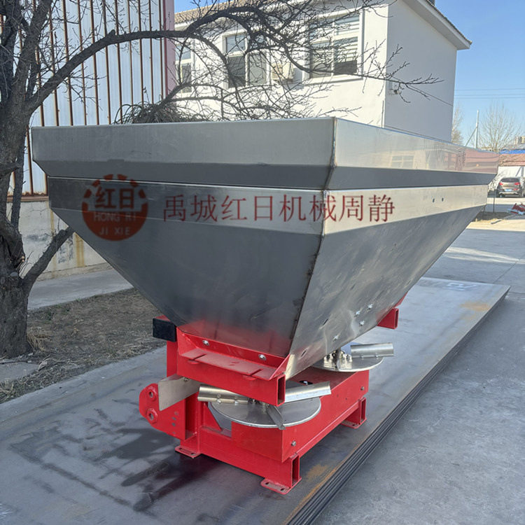 1500L不锈钢农用撒粪施肥机