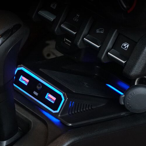 适用于2b018+吉姆尼无线多功能充电器-左驾Wireless Charger LHD