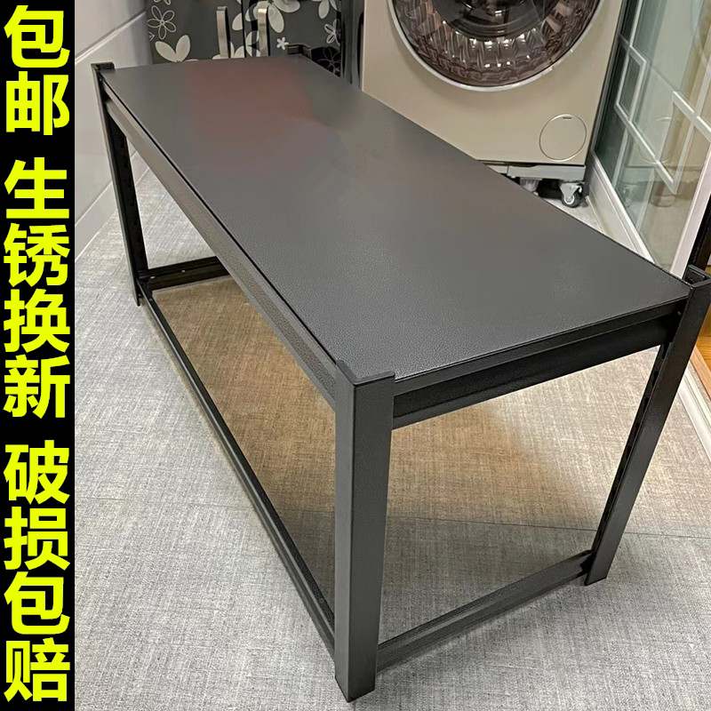 A6T厨房置物架微波炉架收纳台面烤箱金属储物架橱柜隔层桌面单层