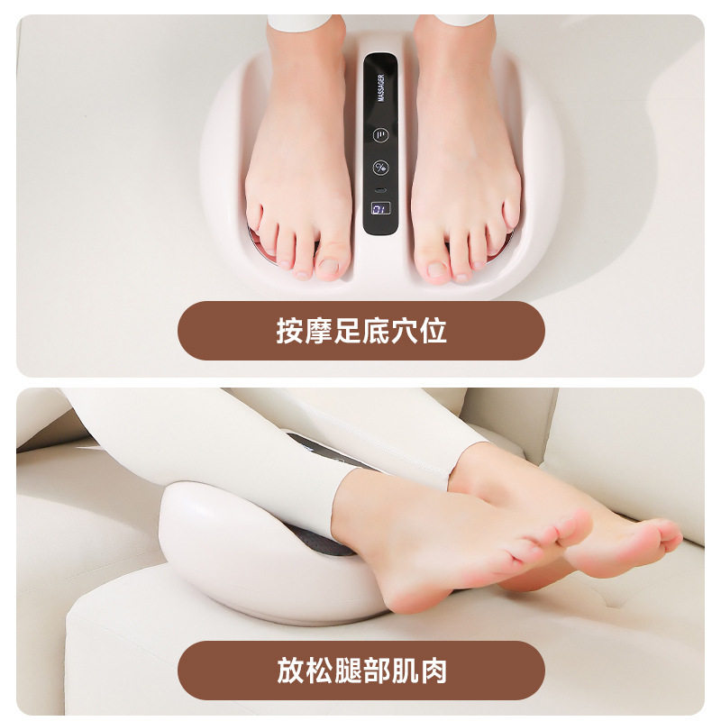跨境腿部按摩仪器足疗机全自动脚底脚部美腿神器足部足底小腿大腿