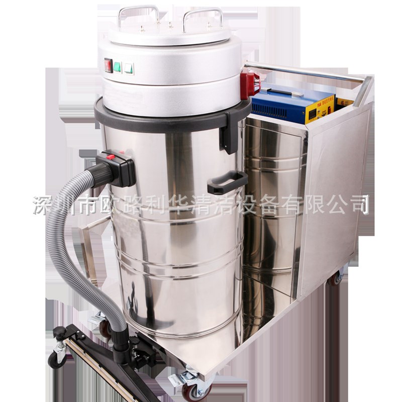 大容量工业吸尘器 电瓶式可充电X工业吸尘器