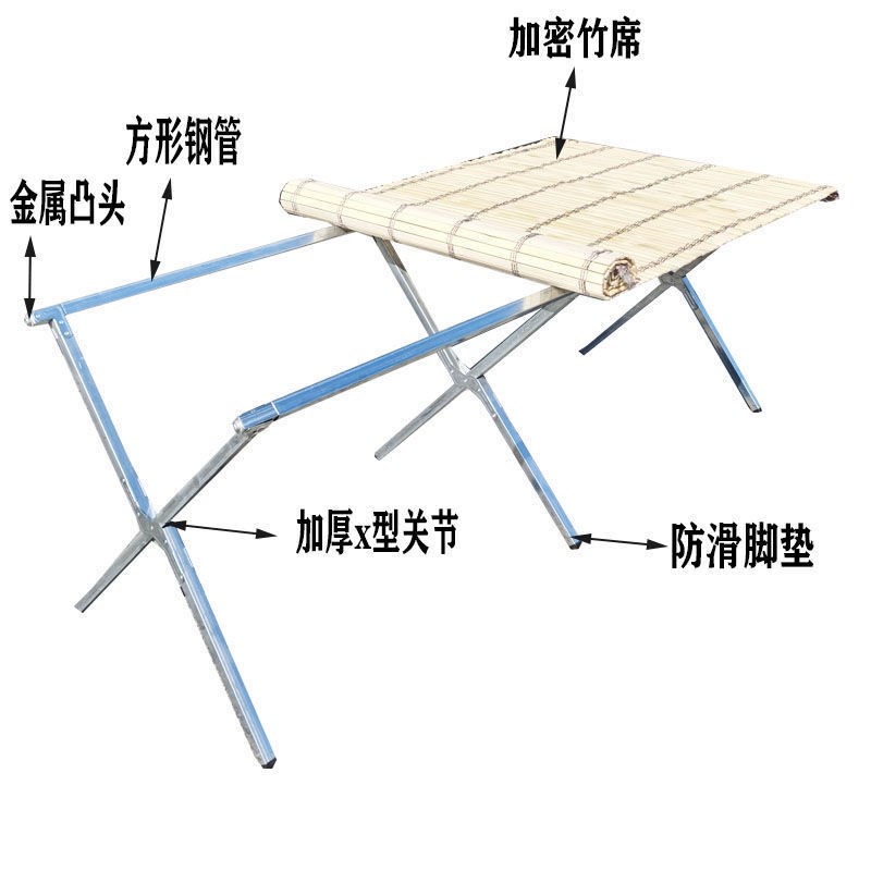 小推车摆摊夜市摆地摊货架多功能折叠桌伸缩竹席架子便携摊位展架