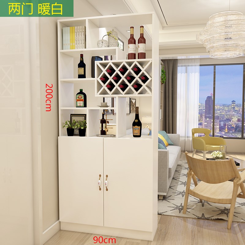 现代简约酒柜客厅柜储物隔断间厅柜装饰多功能屏风柜门厅柜玄关柜
