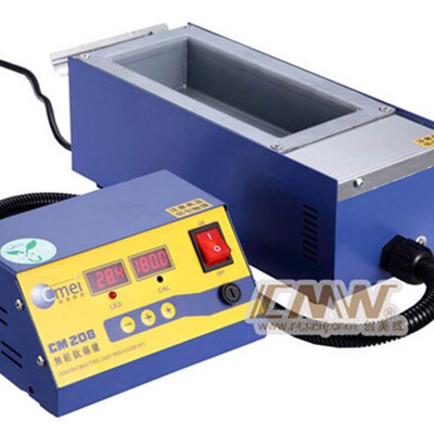 新店特价创美威分体式台式锡炉条形高温锡炉CM-208 900W
