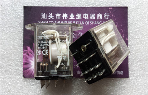 SCLD-W-B-4PDT-C1 220V 220VAC全新散装松川继电器14脚