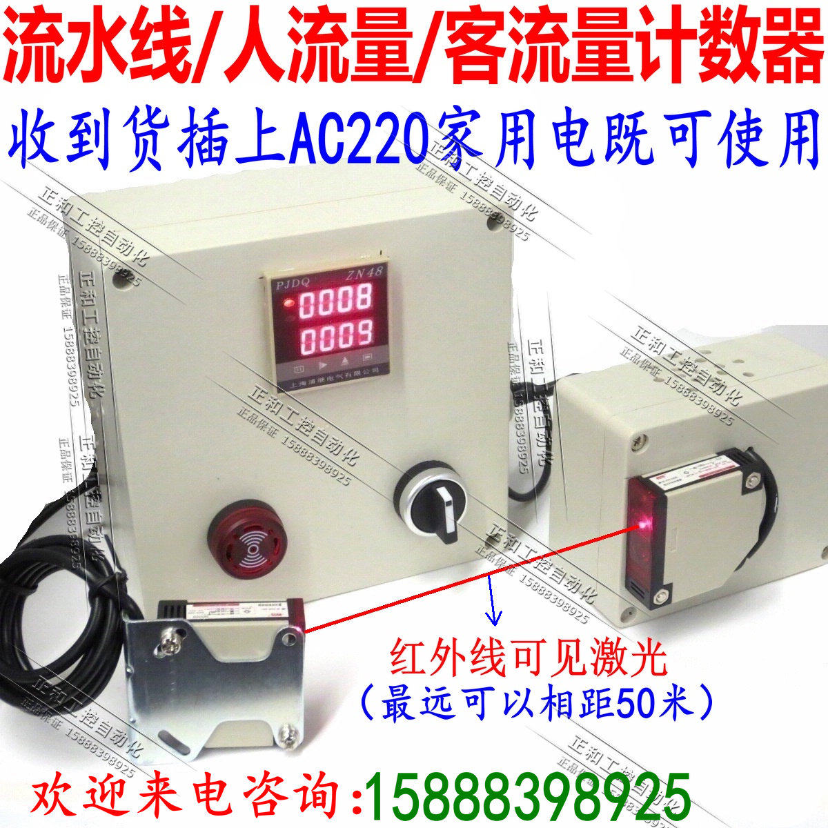 人流/客流 人流量/客流量计数器 统计器 红外计数器 门店计数器