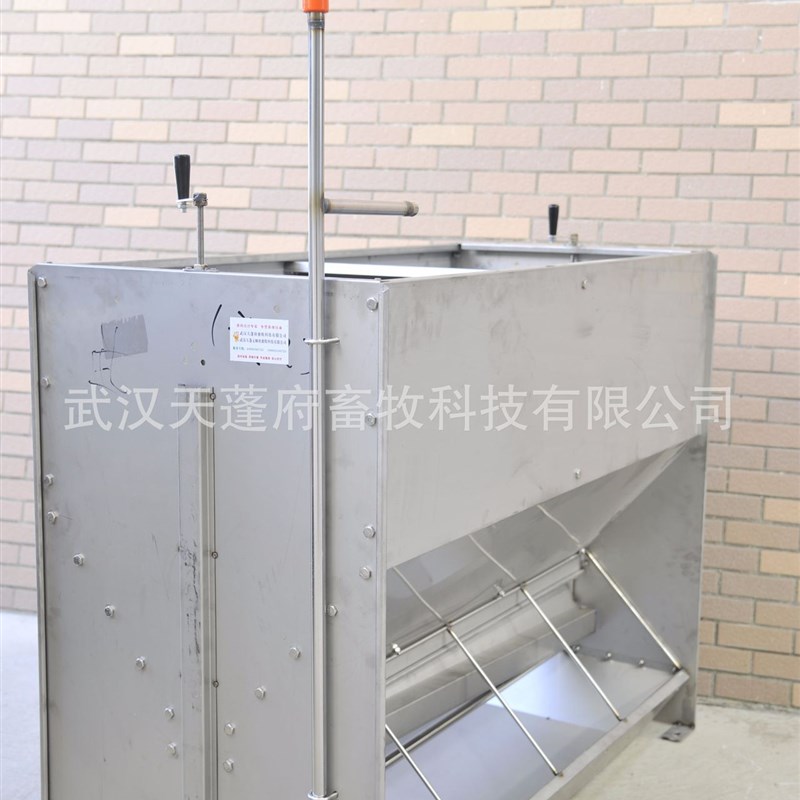不锈钢双面大猪液态料槽 不锈钢肉猪料槽 不锈.钢大猪料槽