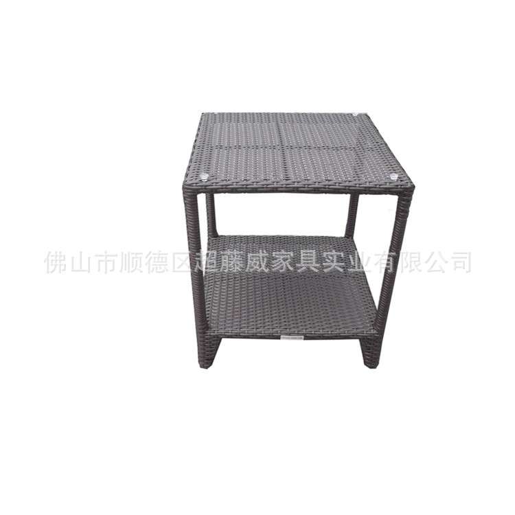 藤椅户外桌椅庭院休闲藤编家具花园藤艺阳台室外仿藤桌椅组合