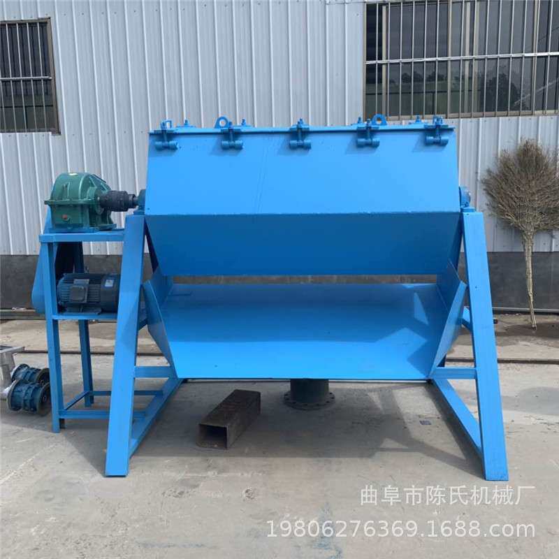 600升加水钻孔石头研磨机 铁管除锈滚筒抛光机 耐磨PU胶抛光机