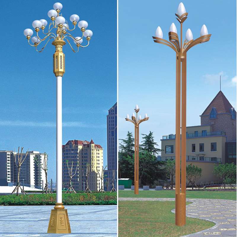 大型led玉兰灯中华灯 户外广场公园市政道路景观灯亮化厂家直销