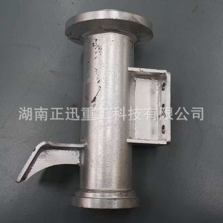 正迅重工出品 混凝土湿喷机臂架系统链接管焊件 易损件原厂配件