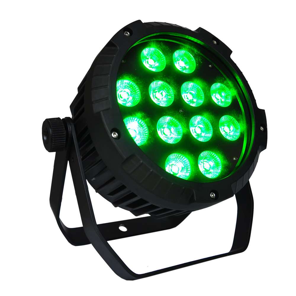 跨境 LED舞台面光灯 12颗18W6合1混色灯珠 双通道防水帕灯供应