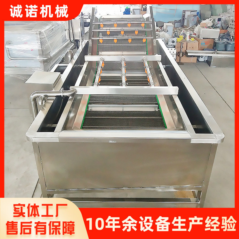 全自动高压喷淋果蔬气泡清洗机