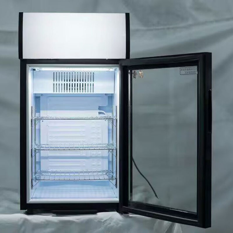 冷热两用商用展示柜家q用牛奶饮料加热保温柜热饮柜小型冷藏柜