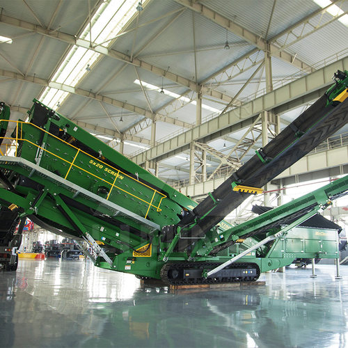 400t/h履带移动鄂破喂料机