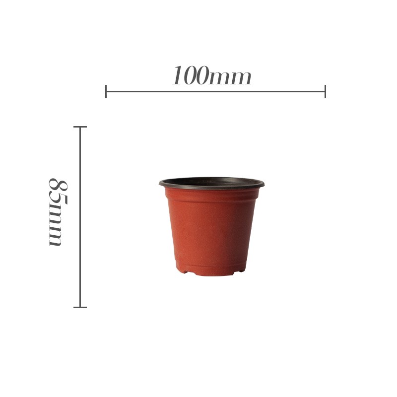 双色育苗花盆g/育苗钵插扦加厚大号营养杯种植花盆家用塑料育苗盆