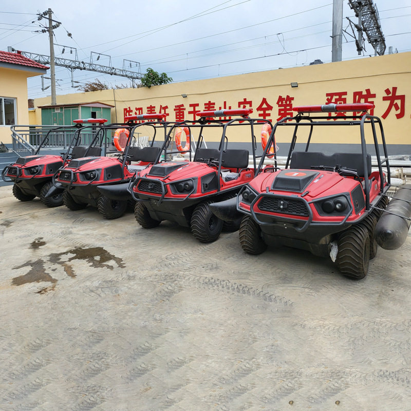 水路两用车 应急抢险水路两用车防汛抗洪车 水陆两栖全地形车