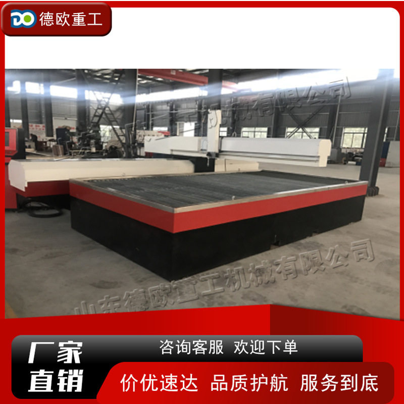 不锈钢板铝板切割机 玻璃陶瓷高压水切机 卧式碳素结构钢下料机