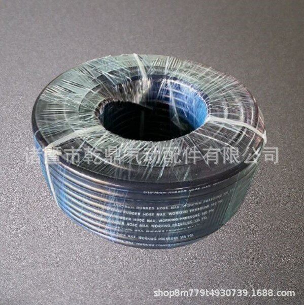高压全橡胶编织气管水管空压机喷枪水泵矿山专用6mm~25mm内径50米