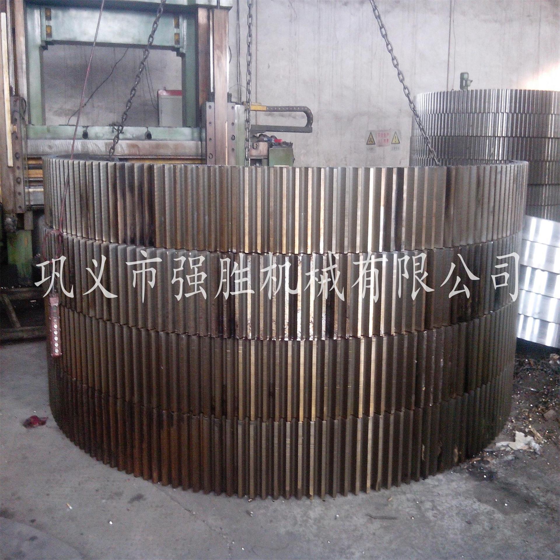 批发供应球磨机磨头联轴器衬板 球磨机铸钢大齿轮中空轴生产厂家