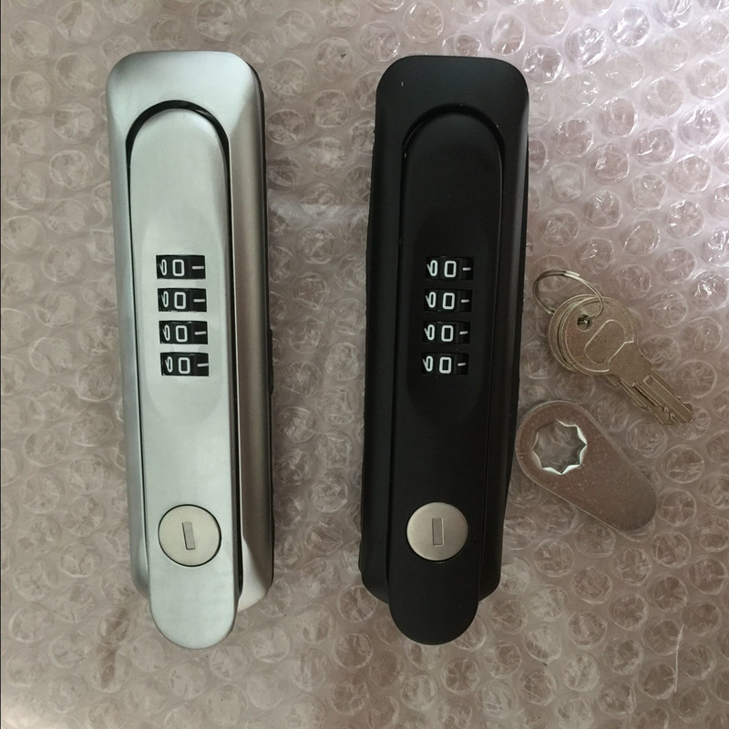 机械密码锁机柜密码锁文件柜铁皮柜钥匙密码拔号电信网络机柜锁