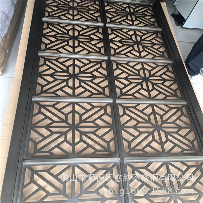 贵阳六角形玫瑰金不锈钢管拼接花格 各种大型P拼接玫瑰金屏风隔断