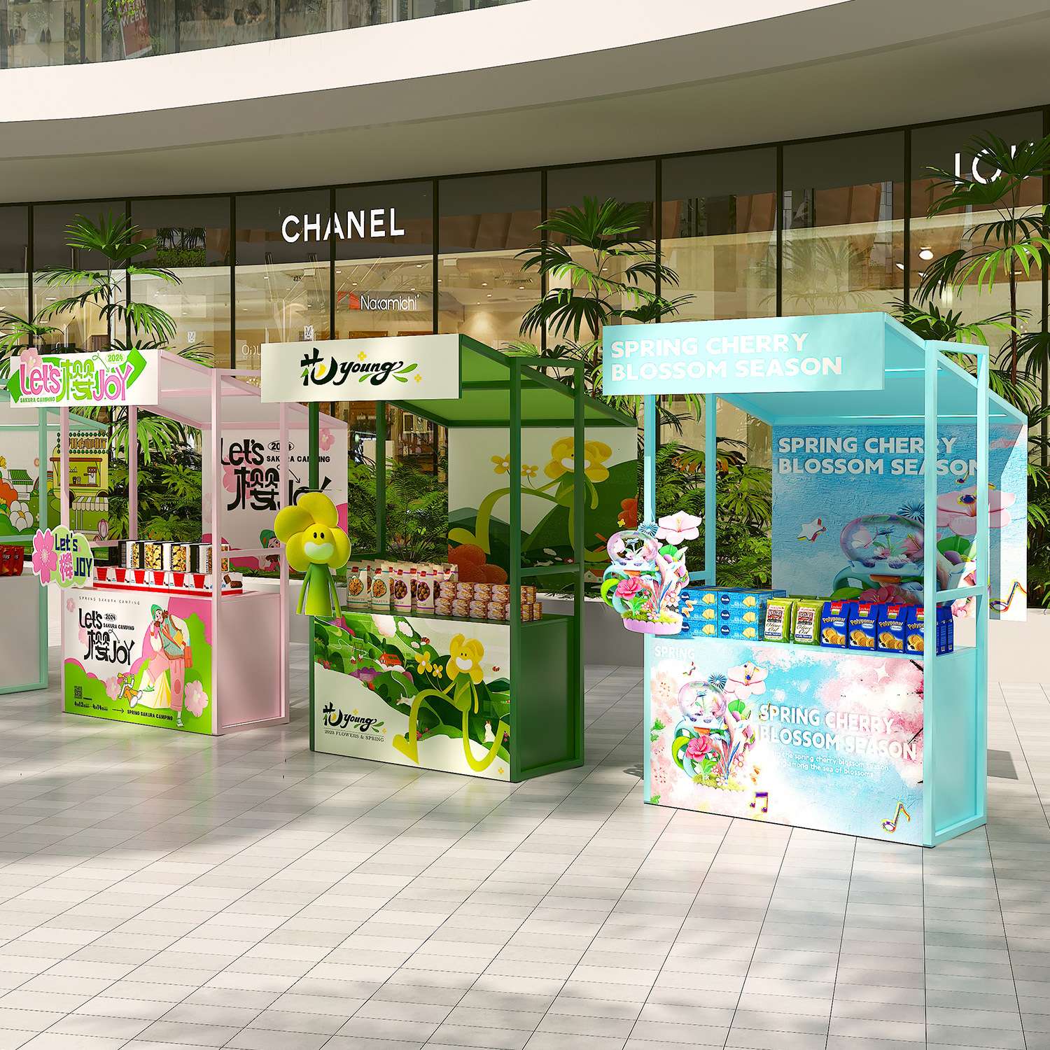 户外景区美食街小吃摊位架网红大型活动摆摊架集市可移动展示架子