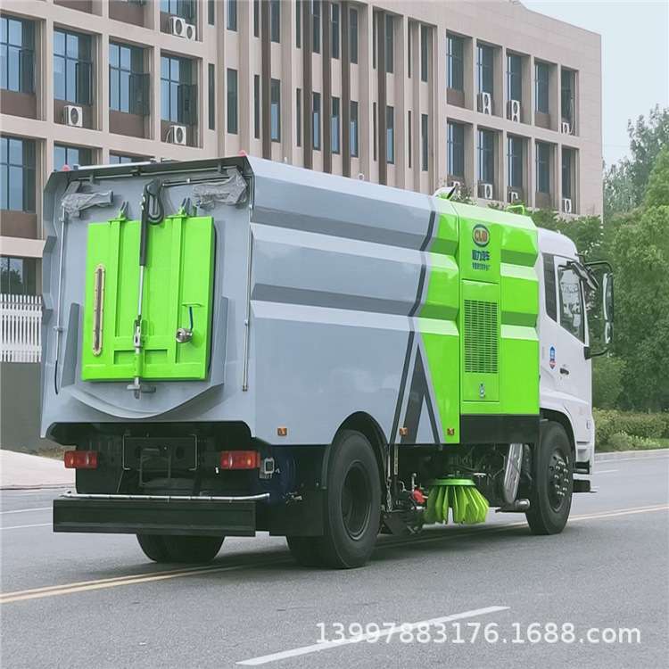 东风天锦黄牌12立方干湿两用扫地车 东风牌率双发动机扫地车