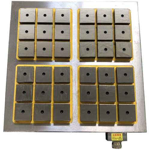 铣削电控永磁吸盘 CNC 加工中心 使用吸盘 吸力大 加工方便