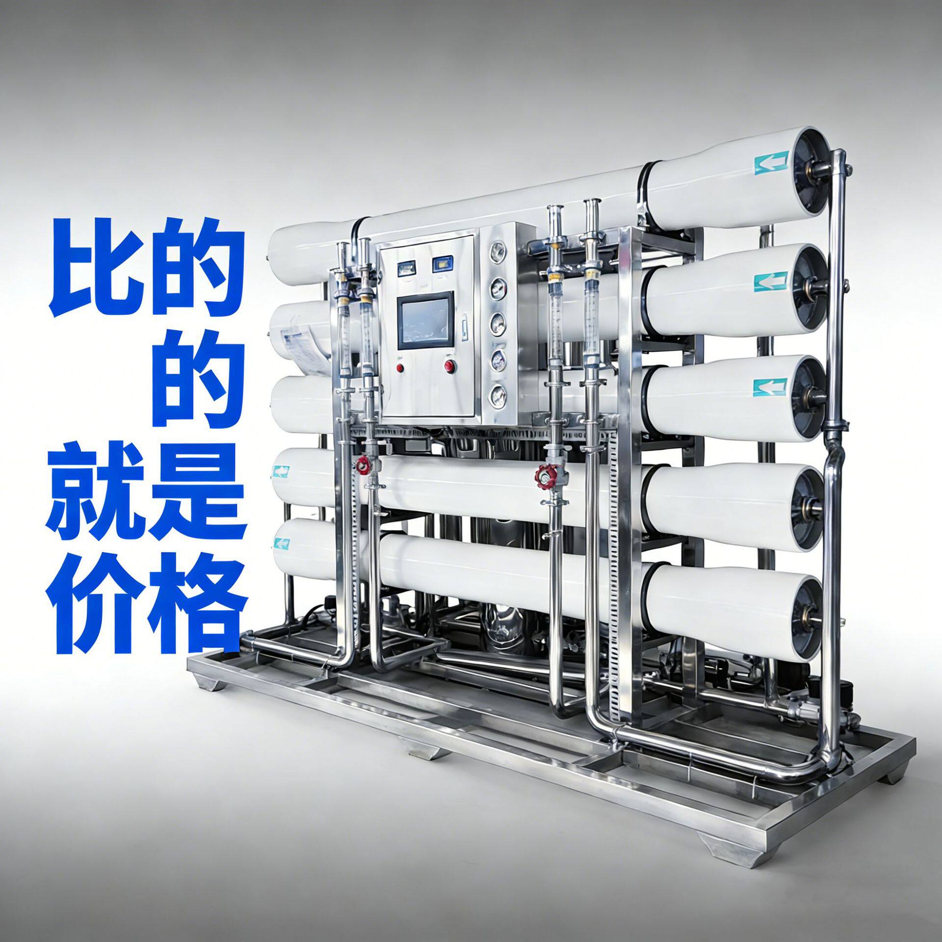 农业喷淋灌溉用水过滤设备花卉养植浇花蓝莓育苗大棚纯净水处理