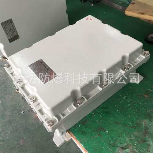 乐清腾达bjx工厂压铸铝防爆接线箱400*500配电控制柜明装端子箱