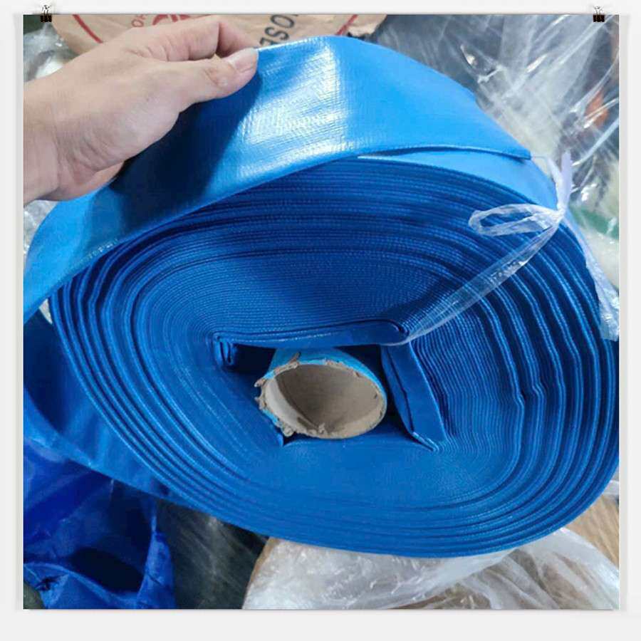 2寸水带农用浇地水带园林灌溉水泵软管pvc塑料泥浆管加厚直径50mm