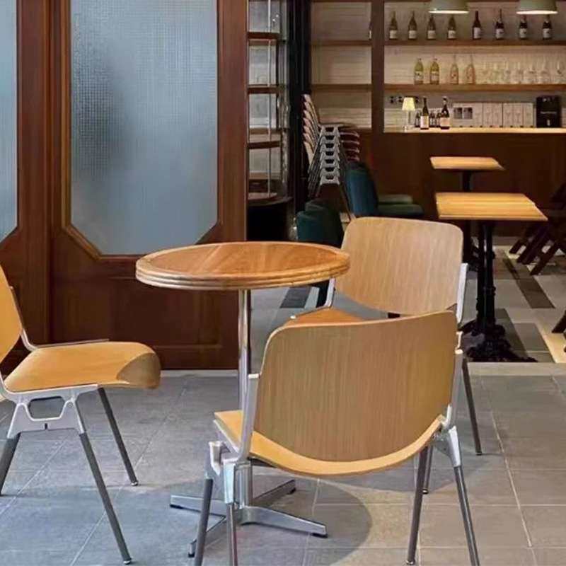 工业风复古椅子咖啡厅餐椅极简北欧家用靠背马克椅设计师创意椅