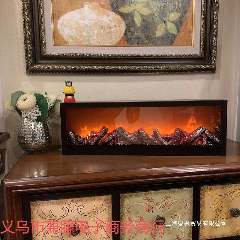 仿真火焰灯新款火苗灯3d火焰壁炉氛围灯摆设客厅电子火炉玄关