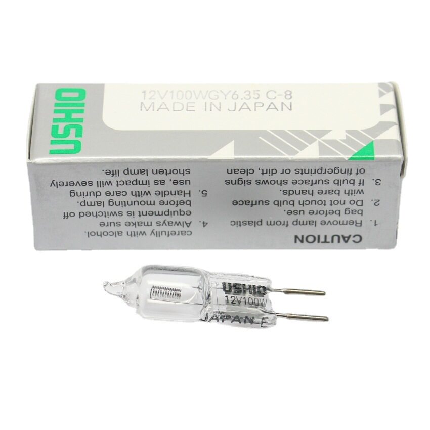 USHIO显微镜灯泡JC12V20WG6.3512V35WJC12V50WJC12V100W