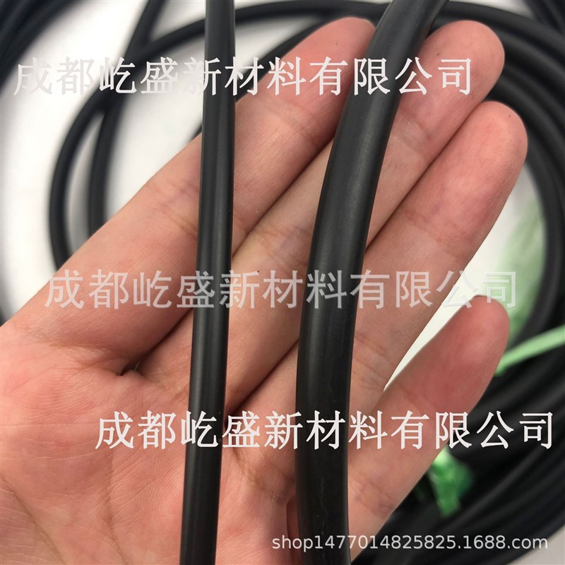 丁青黑色橡胶实心圆条NBR耐油耐磨橡胶条丁腈橡胶密封条