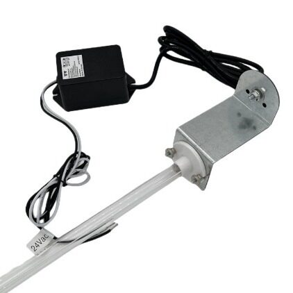 输入24V磁吸式UV灯HVAC暖通管道120v 杀菌灯 含磁铁的不锈钢支架