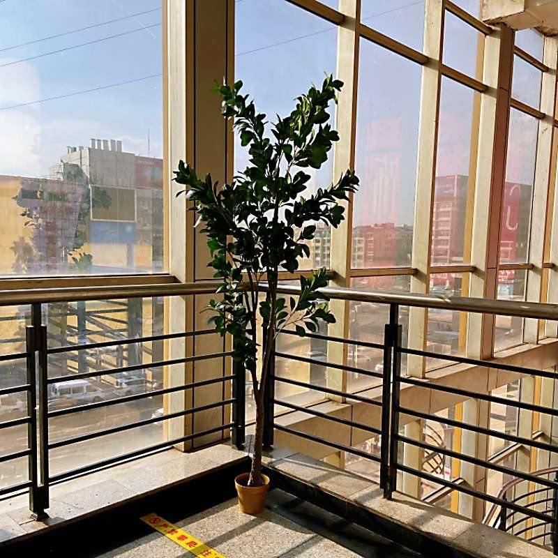 仿真广玉兰树荷花玉兰树洋玉兰树室内外商场广场酒店园林装饰造景