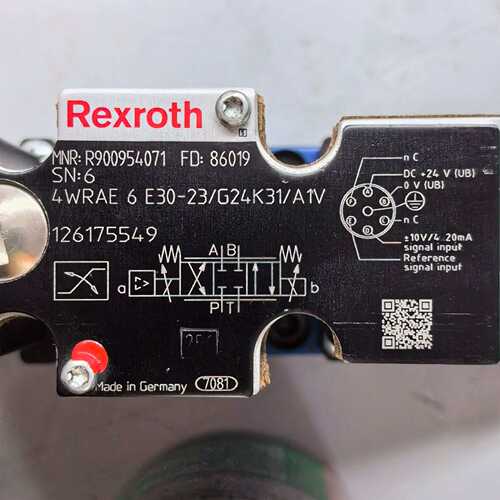 R900954071  4WRAE6E30-23/G24K31/A1V # Rexroth//力士乐