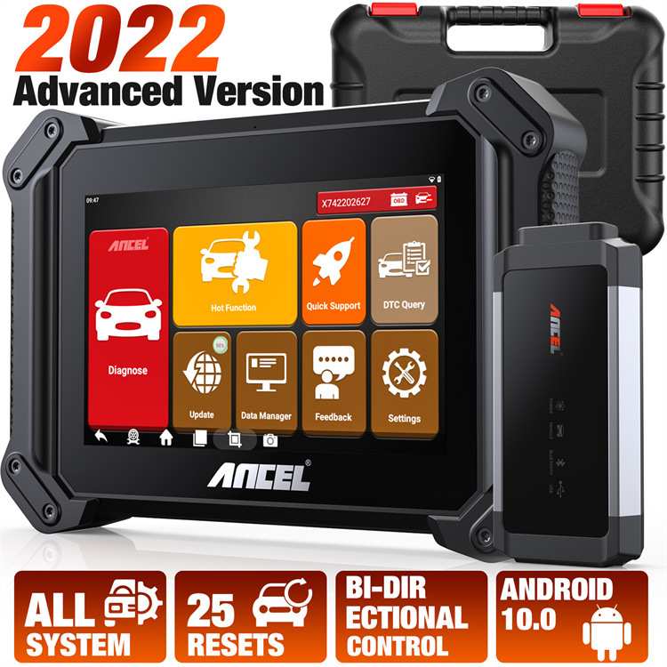 ANCEL V6PRO汽车全系统扫描仪OBD诊断工具IMMO DPF ABS 25+Reset