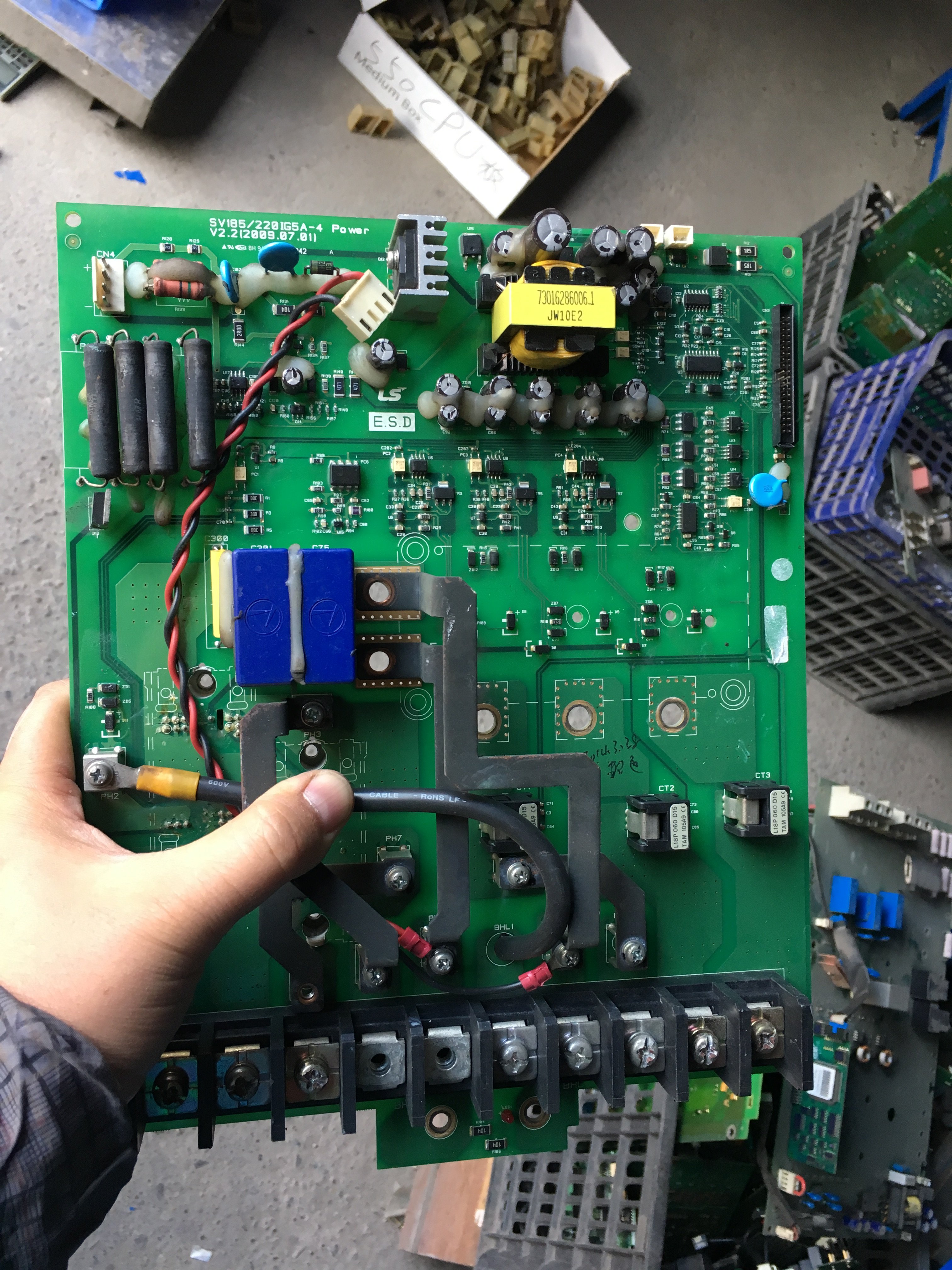 LG-LS产电变频器IG5A系列18.5-22kw电源板触发板驱动板主板功率板