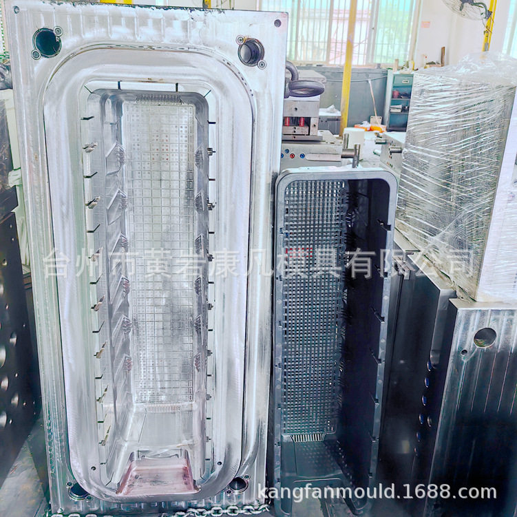 2米长大型容器模具塑料岩石盒模具岩心盒注塑模具制造产品加工