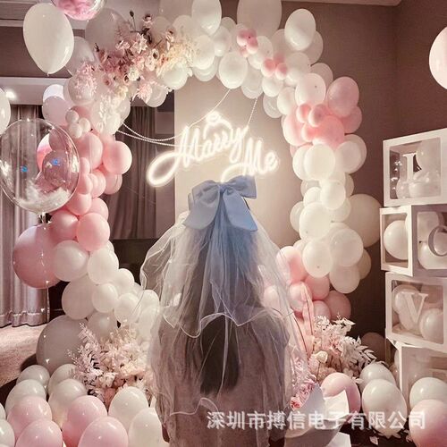 外贸电商marry me霓虹灯婚礼求B婚装饰led字母灯氛围布置霓虹灯牌