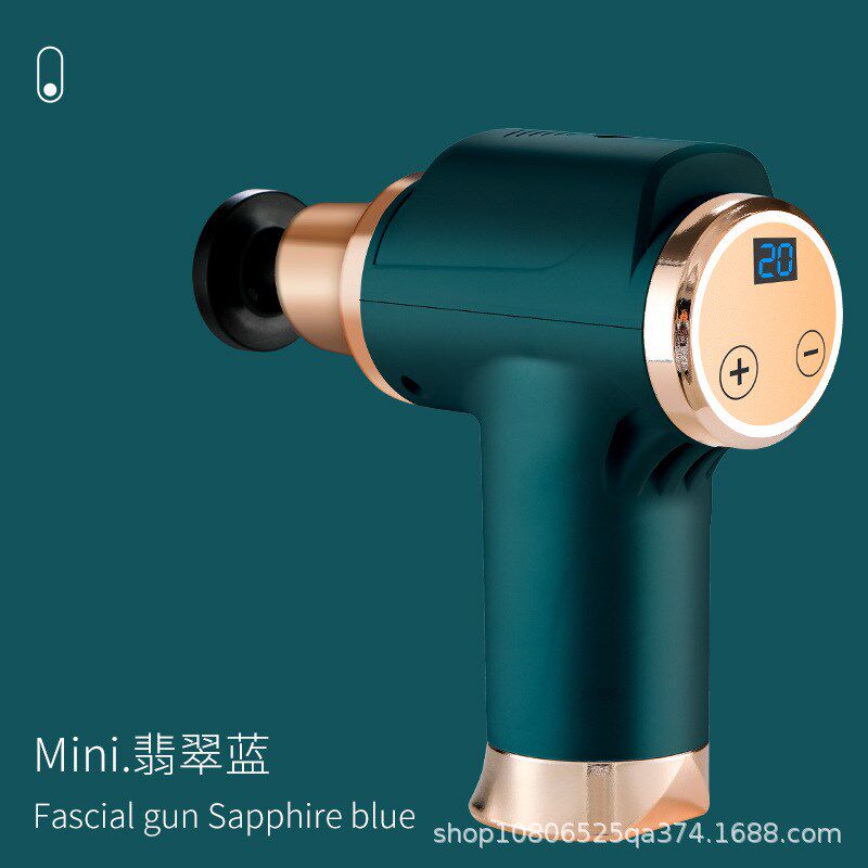迷你USB按摩枪肌肉放松按摩器材颈膜抢经膜抢仪 筋膜枪
