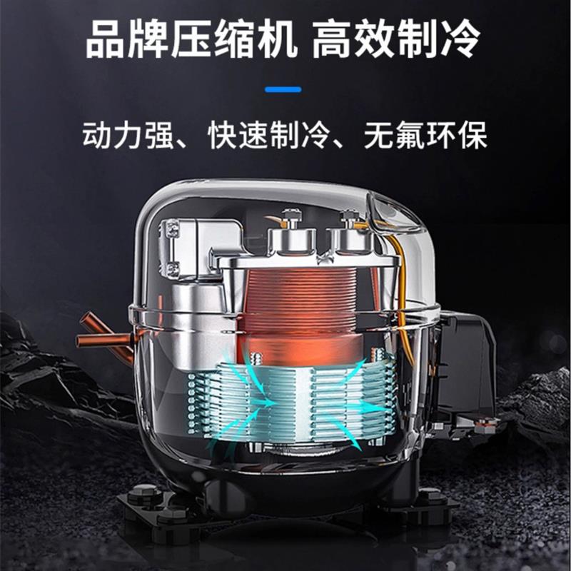 台式阶梯冰台商用新款阶梯式冷藏展示柜户外摆摊炸串蔬菜保鲜柜