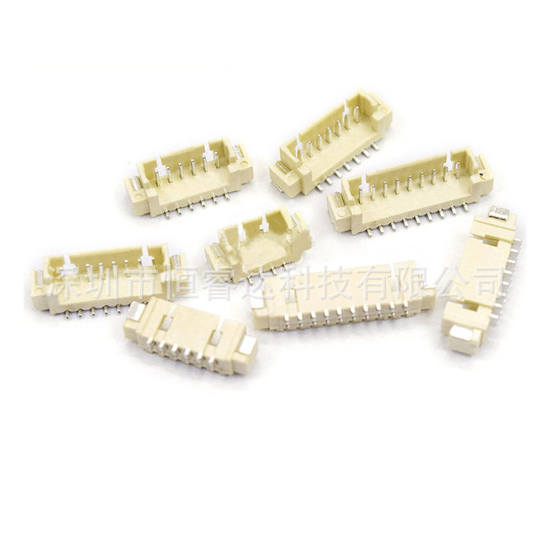 XH1.25-18AWT卧贴针座18P间距1.25MM接插件端子连接器