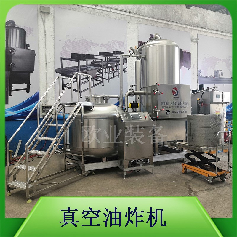 油炸果蔬脆片机器 q低温真空油炸机 小型 大型都可